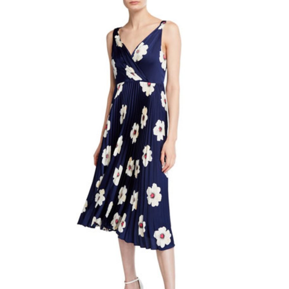 NWT Maggy London Floral-Print Dress